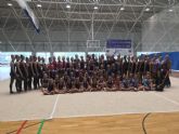 Cien gimnastas despiden los Juegos del Guadalentín con una exhibición de gimnasia rítmica y estética