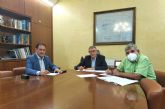 El presidente de la CHS mantiene una reunión con el alcalde de Mazarrón