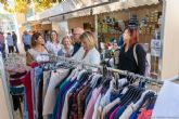 Cartagena impulsa el comercio local con la XII Feria Outlet en la Plaza de Espana