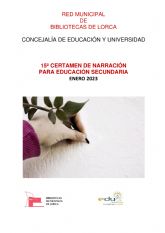 Abierto el plazo del 15° Certamen de Narracin 'Premio ngeles Pascual' organizado por la Red Municipal de Bibliotecas