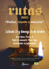 Bullas revive sus leyendas y misterios con motivo de Halloween y Todos los Santos