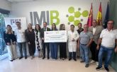 El IMIB Pascual Parrilla recibe una donaci�n de 29.000 euros de familias de Lorca para la investigaci�n contra el c�ncer infantil