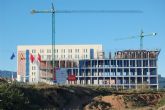 Avanzan las obras del nuevo aulario en el Campus de Ciencias de la Salud de la Universidad de Murcia