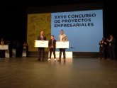 Felicitacin a Esther Pina, Primer Premio del XVII Concurso de Proyectos Empresariales del Ayuntamiento de Murcia