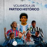 Messi y estrellas del f�tbol rinden tributo a Maradona e invitan al Partido por la Paz