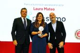 Hostelera de Espana premia en su gala ms solidaria a Pablo Gonzlez Conejero y Laura Mateo, secretaria general de HoyT