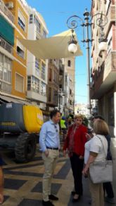 El proyecto del PP para crear nuevas zonas de sombra y reducir el calor en el casco histrico recibe el Premio Regional de Desarrollo Sostenible y Cambio Climtico