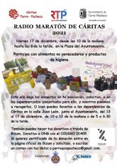 Radio Maratn a beneficio de Critas Torre Pacheco