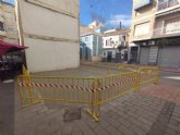 Finalizan las obras de hormigonado del solar ubicado en la calle San Antonio, que se destinar a aparcamiento disuasorio