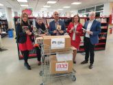 Donación de libros a la biblioteca de Ribera Hospital de Molina
