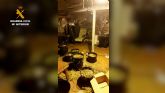 La Guardia Civil desmantela una plantacin indoor de cannabis en guilas