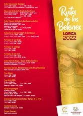 El Ayuntamiento de Lorca organiza, un año más, la 'Ruta de los Belenes' en la que podremos visitar y disfrutar de 17 nacimientos en ubicaciones distintas