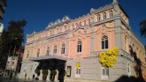 HUERMUR denuncia ante Cultura la estridente y distorsionante instalacin colocada en la fachada del Teatro Romea de Murcia, monumento BIC