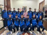 Recepción oficial al Club Balonmano Águilas
