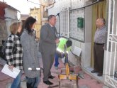 Las obras de renovacin urbana integral del barrio lorquino de San Pedro 'avanzan a buen ritmo'