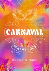Bullas volverá a disfrutar de unos carnavales en todo su esplendor, una fiesta popular en la que la imaginación de los bulleros y bulleras se hace notar con disfraces muy coloridos y originales