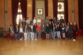 El Ayuntamiento de Murcia recibe a 35 alumnos franceses