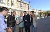 El Alcalde Serrano anuncia que las obras de ajardinamiento de la prgola de la Plaza de la Universidad y de la creacin de un huerto-jardn de moreras junto al Malecn comenzarn este mes