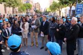 El alcalde de Lorca inaugura la dcima edicin de la Semana Saludable del colegio San Francisco de Ass