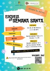 Abierto el plazo de inscripcin para la Escuela de Semana Santa 2024