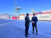 El Ejecutivo auton�mico destaca la modernizaci�n del Puerto de Cartagena para reforzar la competitividad log�stica de la Regi�n