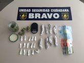 La Polica Local interviene diversas cantidades de cocana, marihuana y dinero