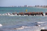 Arturo Galin Nicols y Sonia Gmez Heredia campeones del X Triatln Sprint Marina de Las Salinas