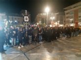 Cientos de velas se unieron para formar las siglas de AELIP, en la VI Velada por las Lipodistrofias celebrada en Totana