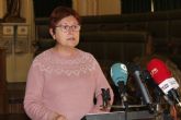 Nueva comparecencia de la alcaldesa para informar sobre acciones para hacer frente al coronavirus en Jumilla