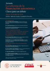 La Ctedra de Economa y Hacienda Territorial de la UMU dedica este martes una jornada a la financiacin autonmica