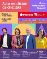 PodemosIUAlianza Verde rinde cuentas en Lorca y denuncia la 