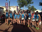 Buena representacin del Club Totana Triathln en el 28 triatln nacional Villa de Fuente lamo