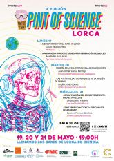 Regresa a Lorca una nueva edicin del festival 'Pint of Science', con el objetivo de acercar conocimientos cientficos a la ciudadana en un contexto distendido y ameno