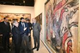 Lpez Miras inaugura en Las Claras la exposicin que repasa las ms de seis dcadas de trayectoria del artista muleno Cristbal Gabarrn