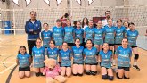 Los equipos alevines del Club Voleadores Cieza encaran la fase final de la liga