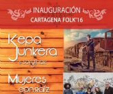 Kepa Junkera y Mujeres de Raz abrirn el jueves la programacin del festival Cartagena Folk