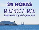Veinticuatro horas solidarias mirando al mar