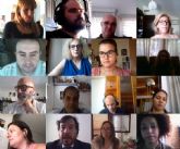 Videoconferencia con los participantes de la'Lanzadera Conecta Empleo' de Murcia