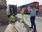 Mejorada la señalización y protecciones para peatones en la avenida de La Paz