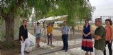 La Comunidad cofinancia con ayudas Leader una pista polideportiva en la pedanía de Los Almagros de Fuente Álamo
