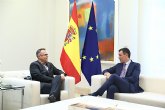 El presidente recibe al vicepresidente de Moderna, que avanza importantes inversiones en Espana
