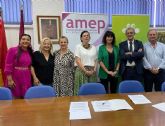 Fraternidad-Muprespa firma un acuerdo de colaboraci�n con AMEP, Asociaci�n de Empresarias y Profesionales de Cartagena y Comarca