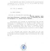 La Junta Electoral archiva la denuncia del Partido Popular de Calasparra contra nuestra alcaldesa Teresa García