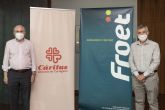 FROET refuerza su apoyo a Critas en la integracin sociolaboral de personas vulnerables