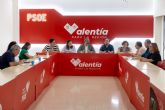 El secretario general del PSRM-PSOE, Francisco Lucas, se ha reunido con los sindicatos representados en la Mesa Sectorial de Educaci�n