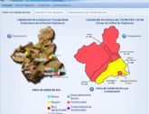 El episodio de contaminacin atmosfrica en Cartagena pasa a Nivel 1 en Mompen y mantiene el nivel 2 en La Aljorra y el Valle de Escombreras