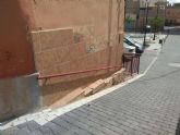 El PSOE denuncia 'imbornales simulados' en la calle y obras mal acabadas en la Ramblilla de Tejares del Barrio de San Cristbal de Lorca