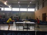 El tenis de mesa inaugura los Juegos Deportivos del Guadalentn tras la suspensin ayer viernes de la Marcha Popular andando