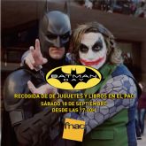 Batman reaparece en la FNAC de Nueva Condomina por una causa solidaria