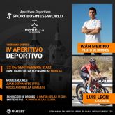 El ciclista Luis Le�n y el piloto de drones Iv�n Merino participar�n en el IV Aperitivo Deportivo SBW